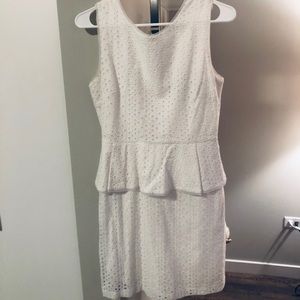 BCBG white dress sz 4